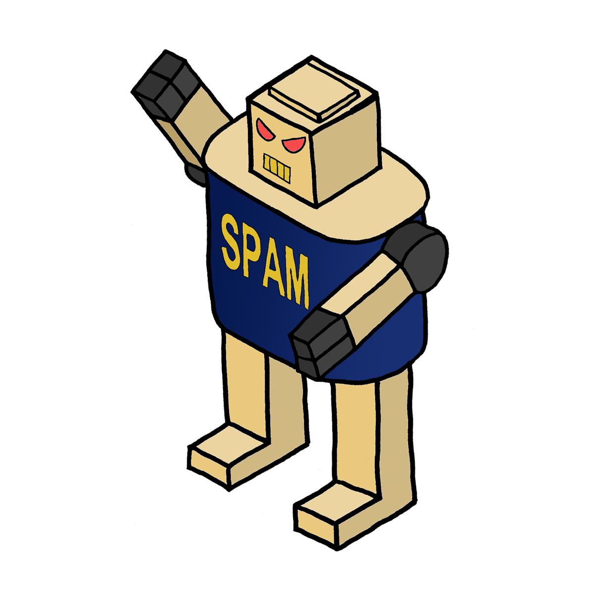 Spam Bot Unisex Pullover Hoodie Featured