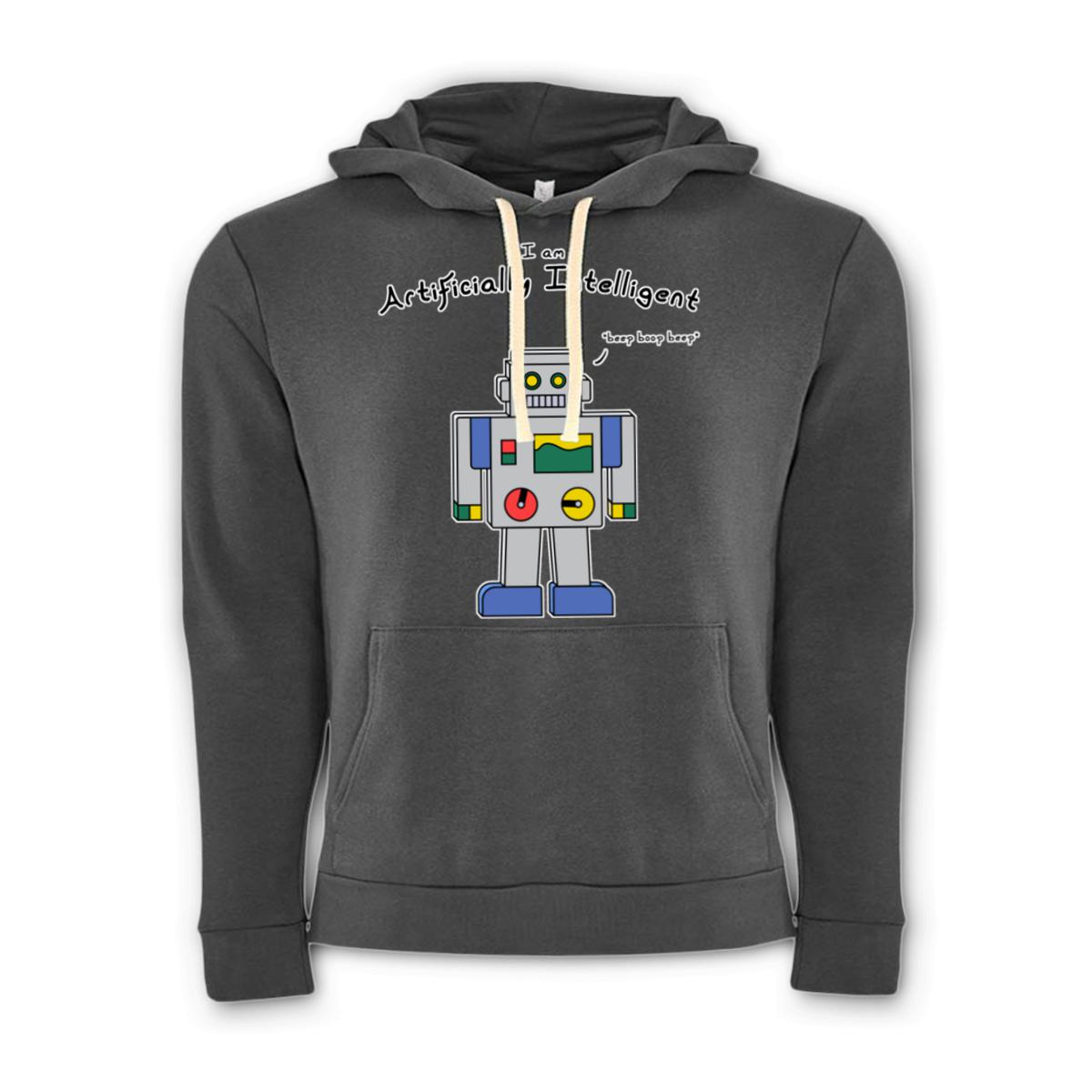 AI Bot Unisex Pullover Hoodie Large heavy-metal