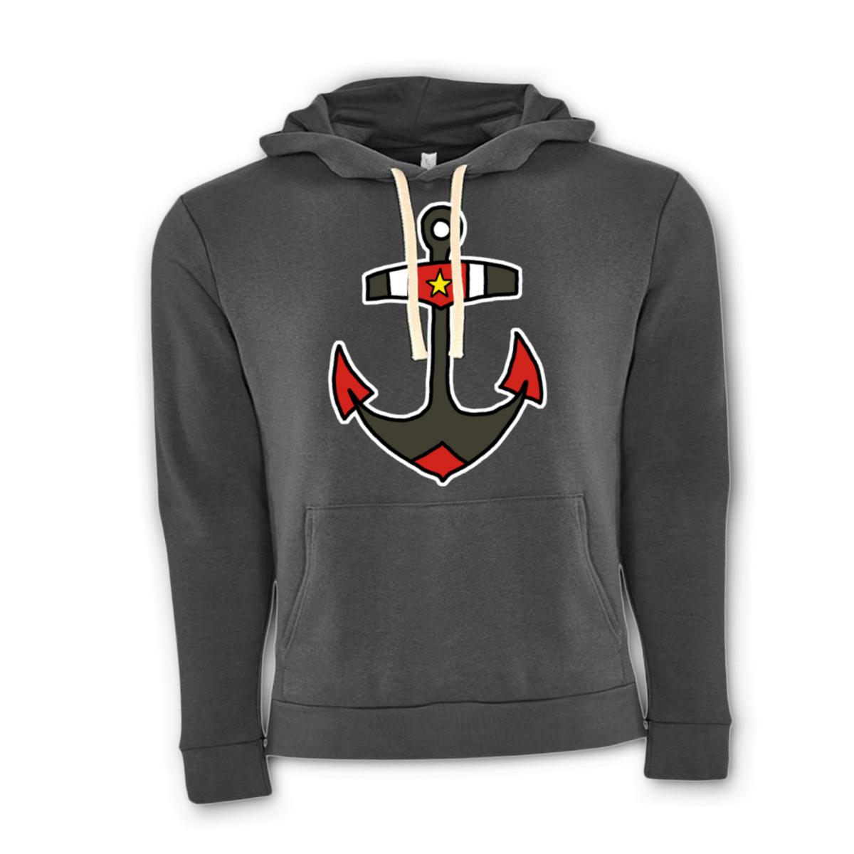 American Traditional Anchor Unisex Pullover Hoodie Small heavy-metal