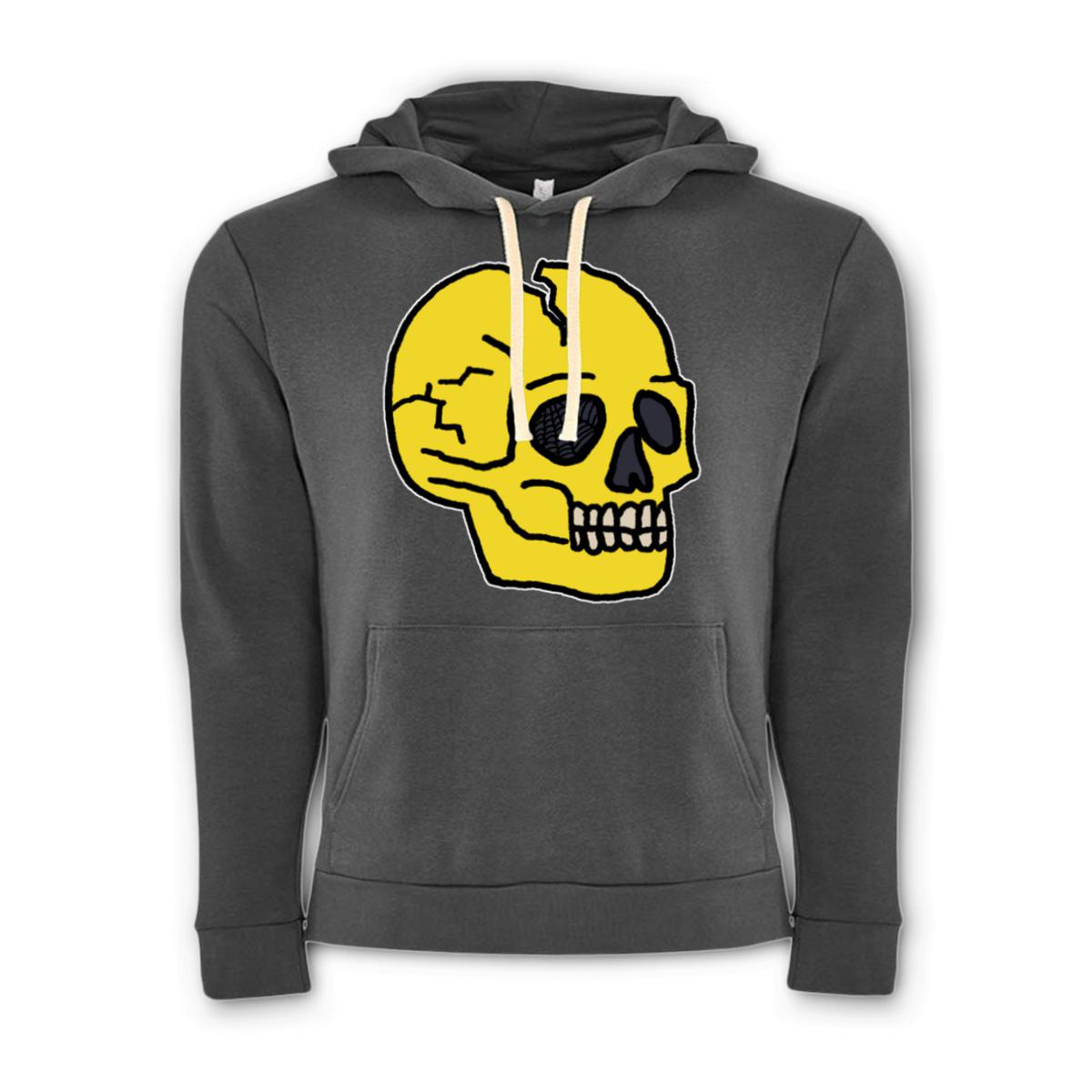 American Traditional Skull Unisex Pullover Hoodie Small heavy-metal