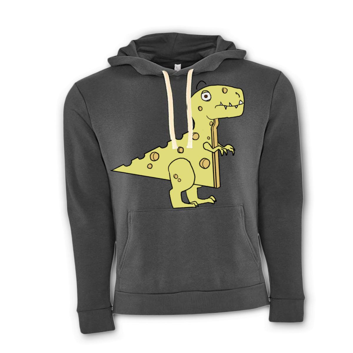 Cheeseosaurus Rex Unisex Pullover Hoodie Double Extra Large heavy-metal