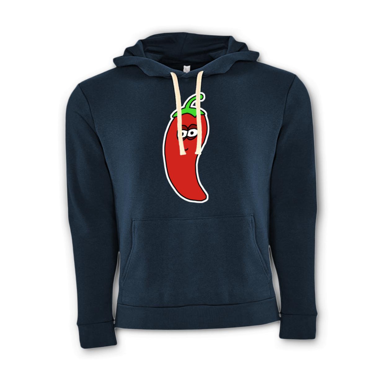Chili Pepper Unisex Pullover Hoodie Small midnight-navy