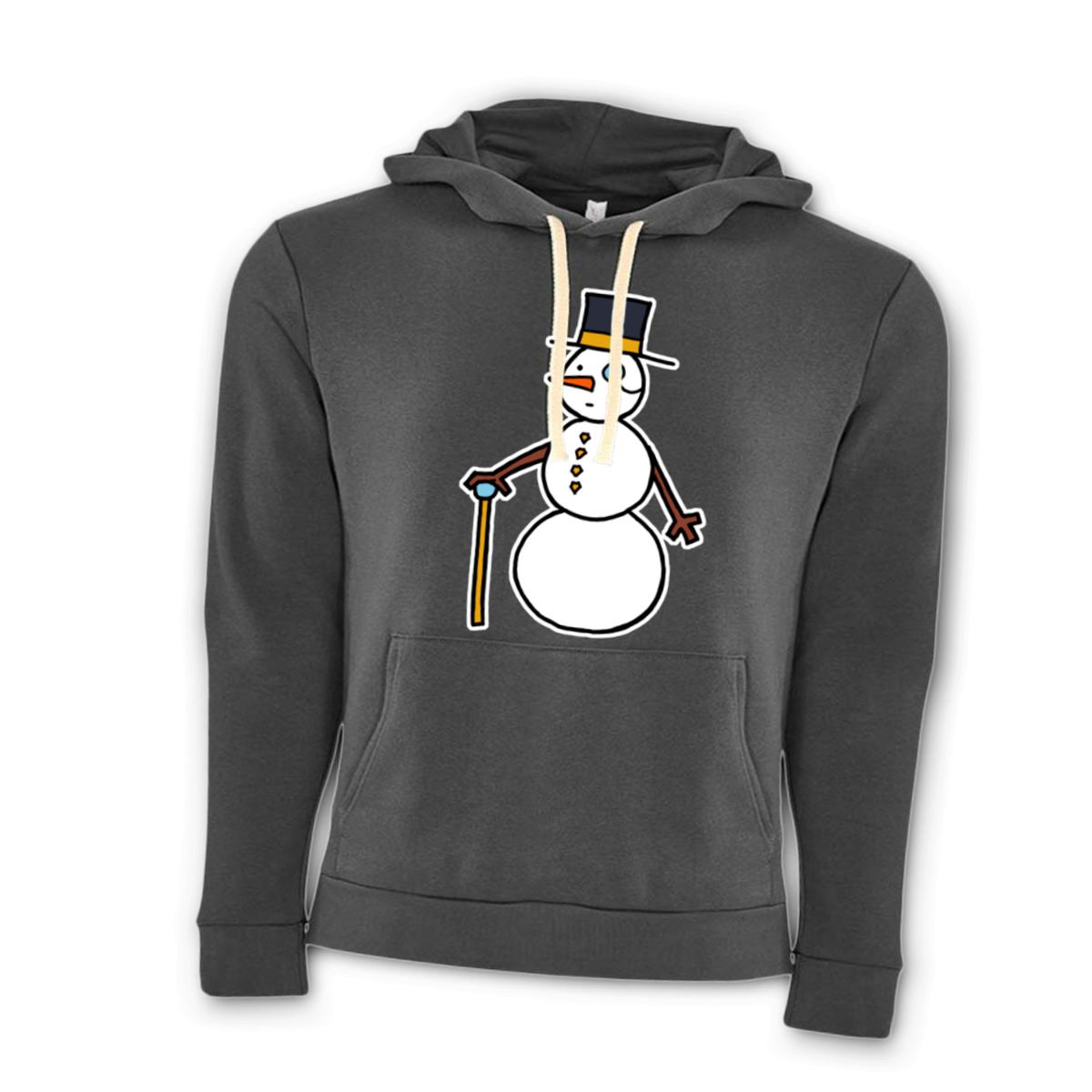 Dapper Snowman Unisex Pullover Hoodie Double Extra Large heavy-metal