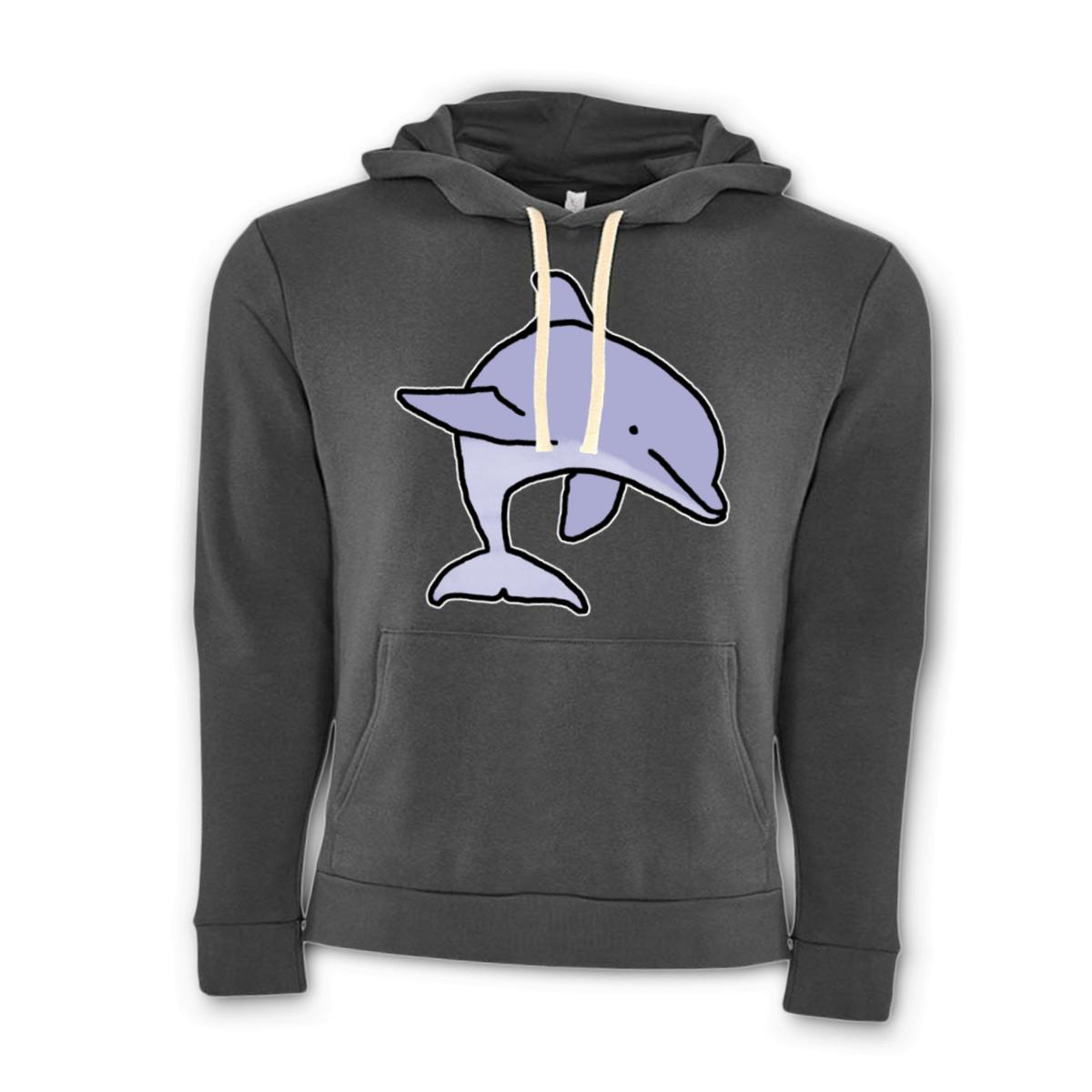 Dolphin Unisex Pullover Hoodie Double Extra Large heavy-metal