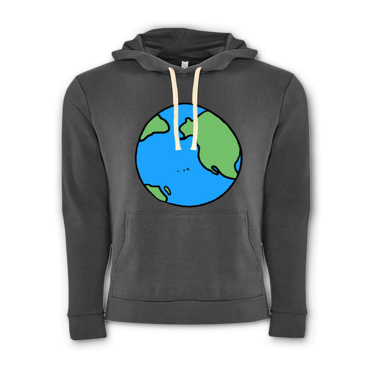 Earth Unisex Pullover Hoodie Small heavy-metal