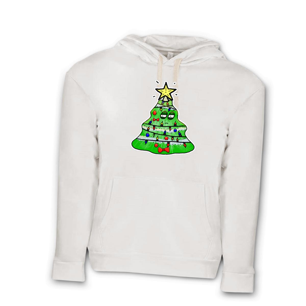 Gaudy Christmas Tree 2021 Unisex Pullover Hoodie Medium white