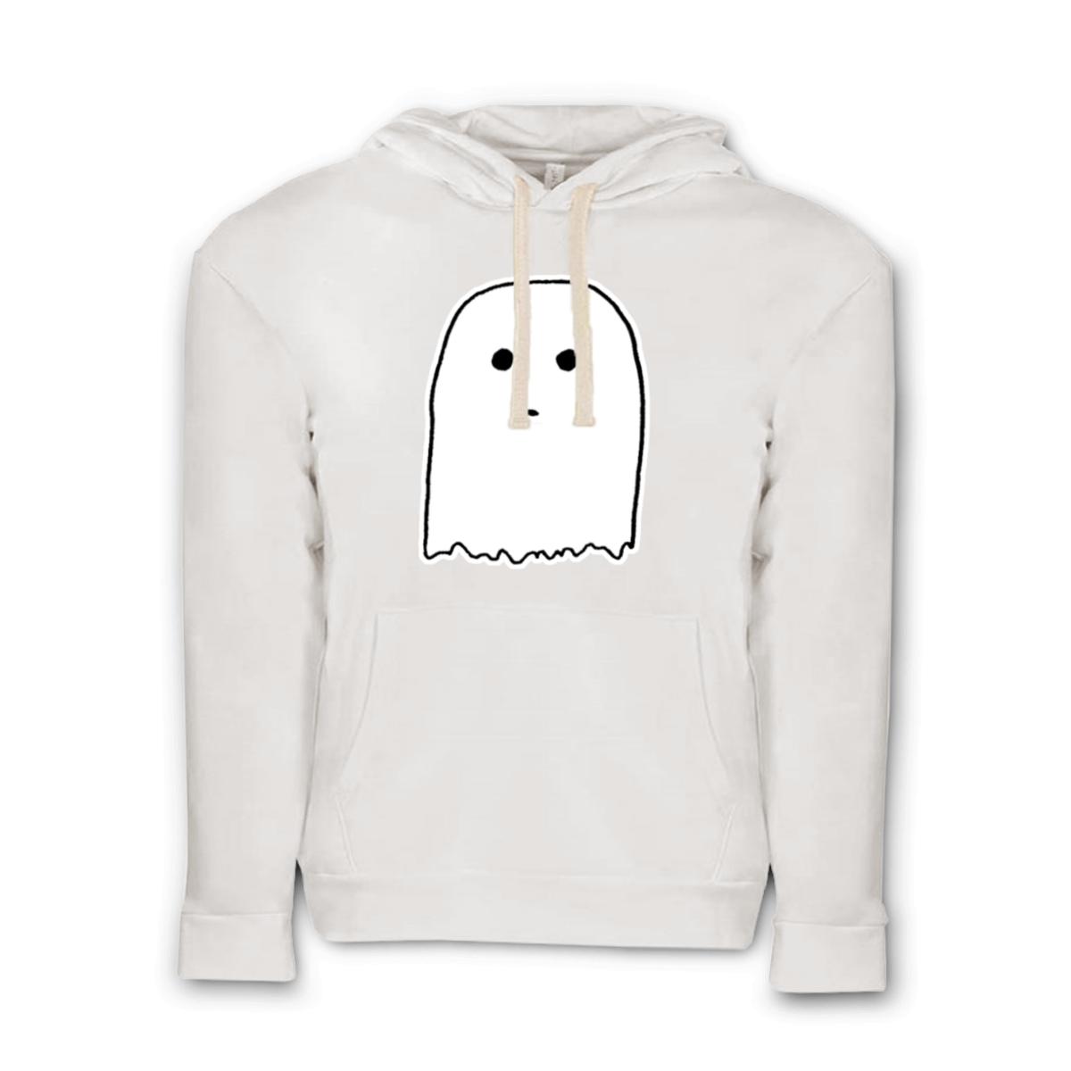 Ghostie Unisex Pullover Hoodie Extra Large white