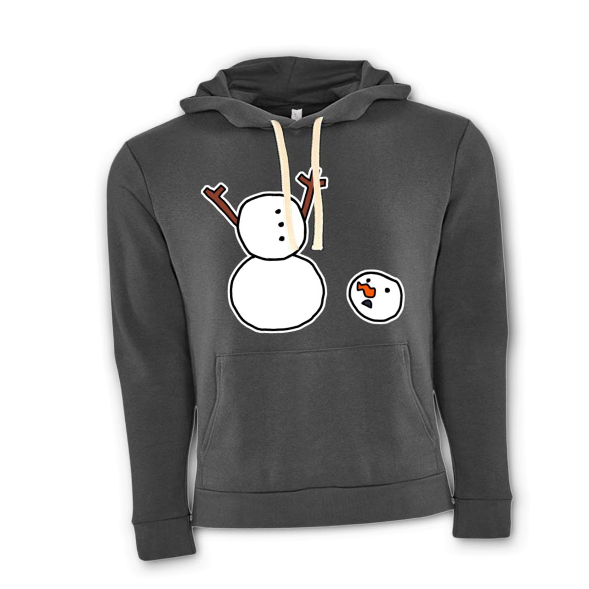 Headless Snowman Unisex Pullover Hoodie Double Extra Large heavy-metal