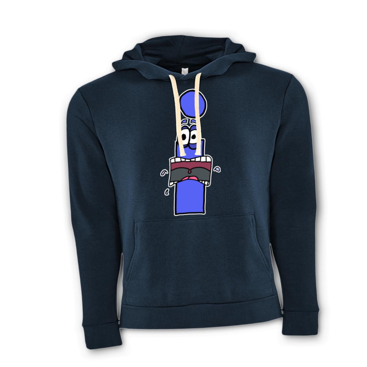 I Scream Unisex Pullover Hoodie Double Extra Large midnight-navy