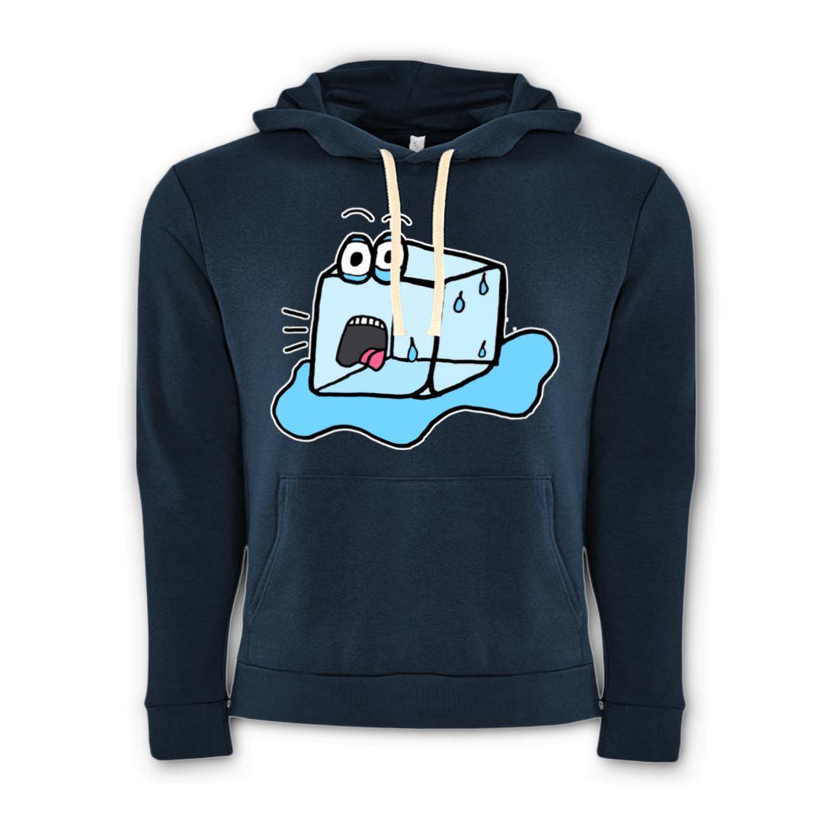 Ice Scream Unisex Pullover Hoodie Double Extra Large midnight-navy