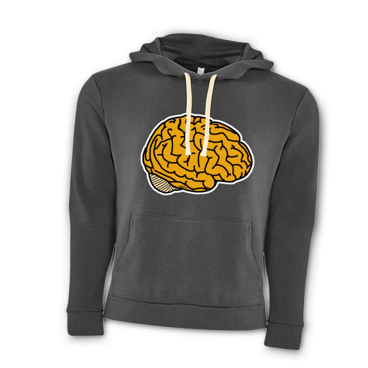 Illustrative Brain Unisex Pullover Hoodie Double Extra Large heavy-metal