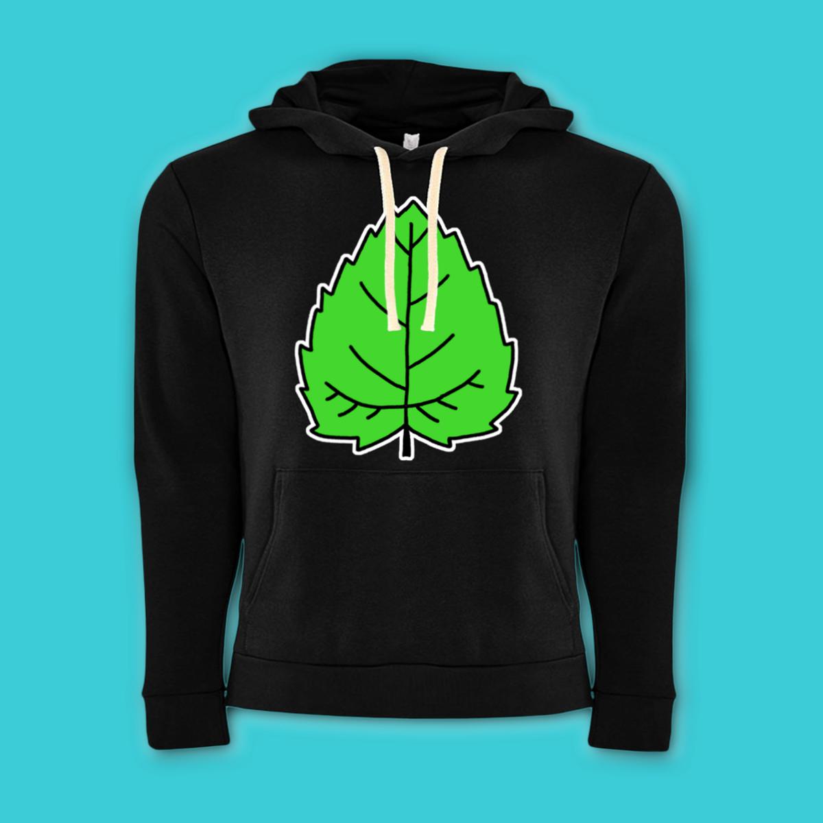 Mulberry Leaf Unisex Pullover Hoodie