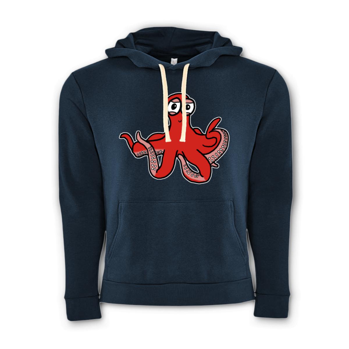 Octopus Unisex Pullover Hoodie Double Extra Large midnight-navy