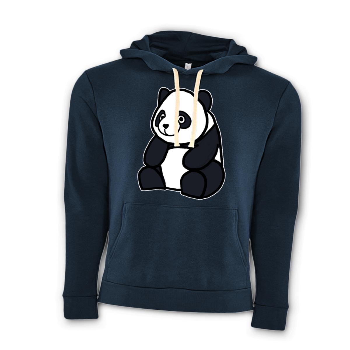 Panda Unisex Pullover Hoodie Large midnight-navy