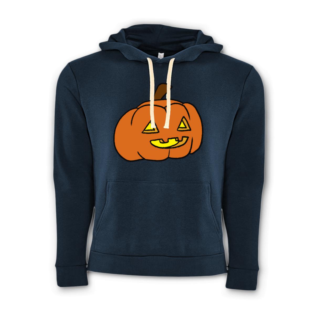 Pumpkin Unisex Pullover Hoodie Double Extra Large midnight-navy