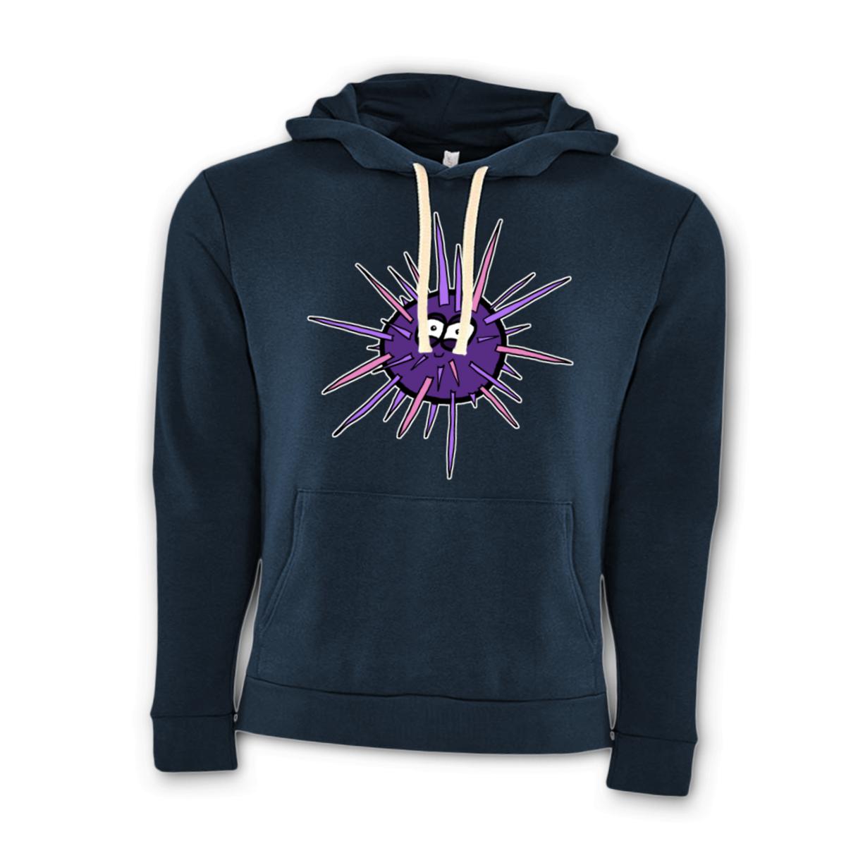 Sea Urchin Unisex Pullover Hoodie Double Extra Large midnight-navy