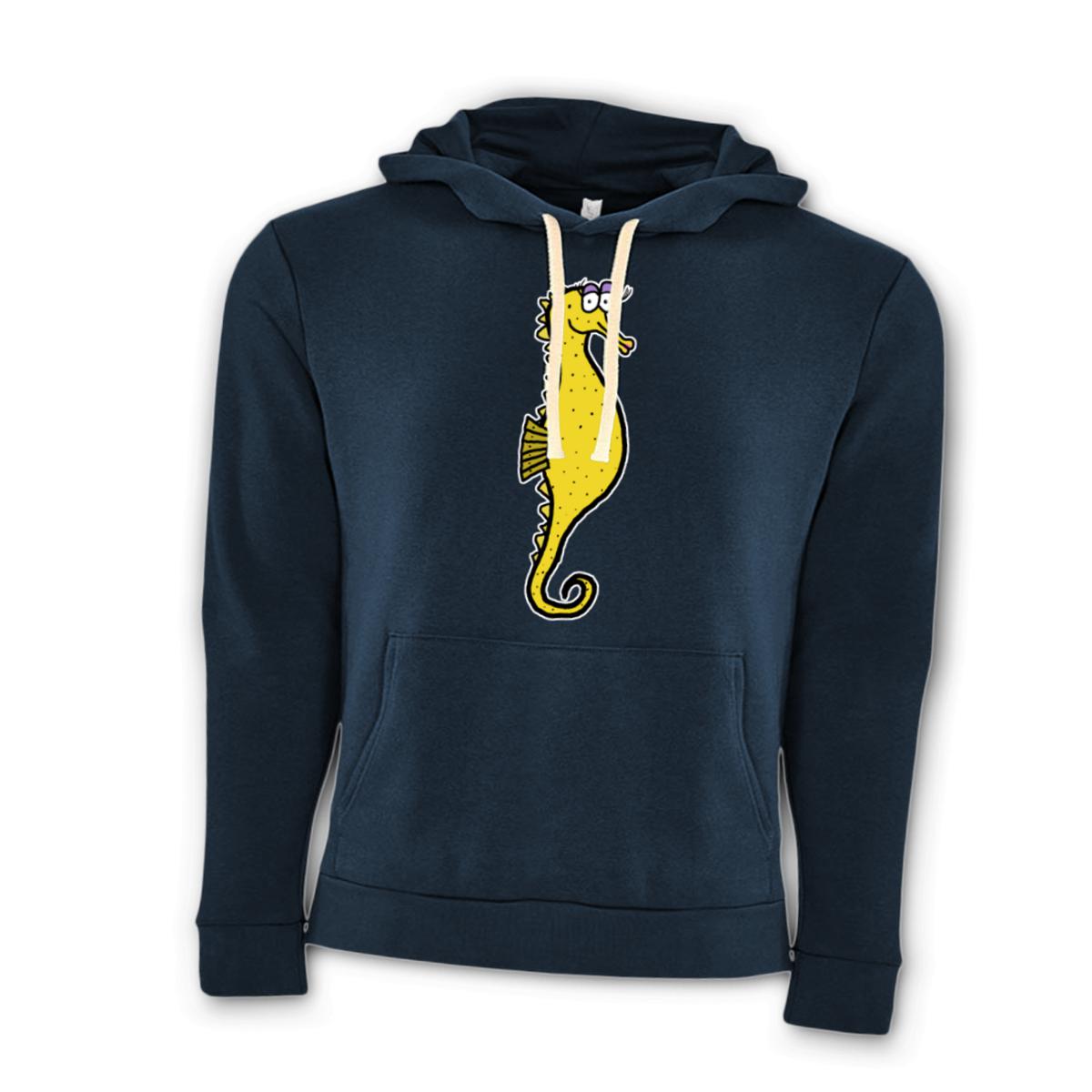 Seahorse Unisex Pullover Hoodie Extra Large midnight-navy