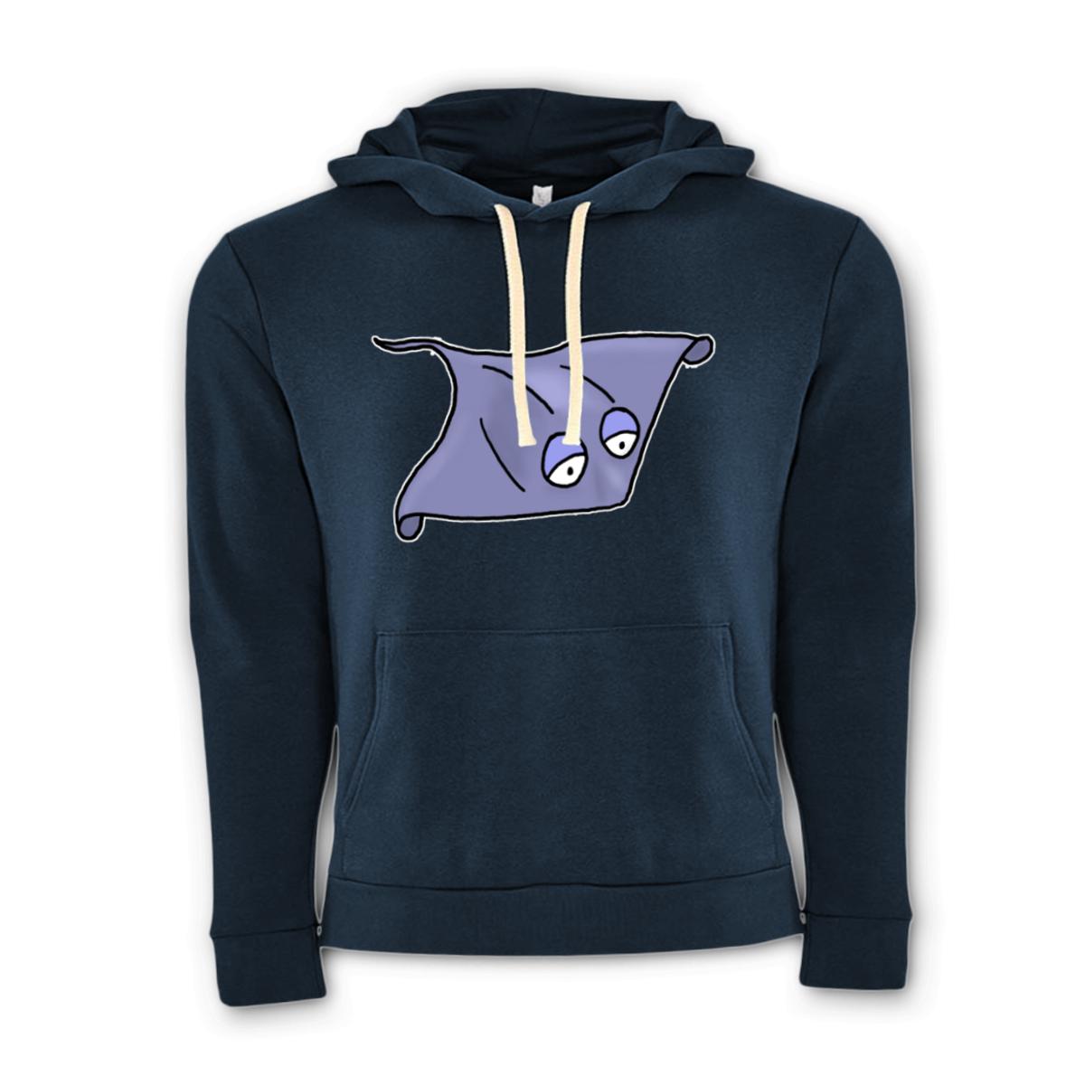 Stingray Unisex Pullover Hoodie Double Extra Large midnight-navy