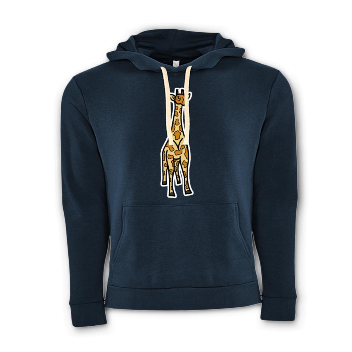 Toy Giraffe Unisex Pullover Hoodie Double Extra Large midnight-navy
