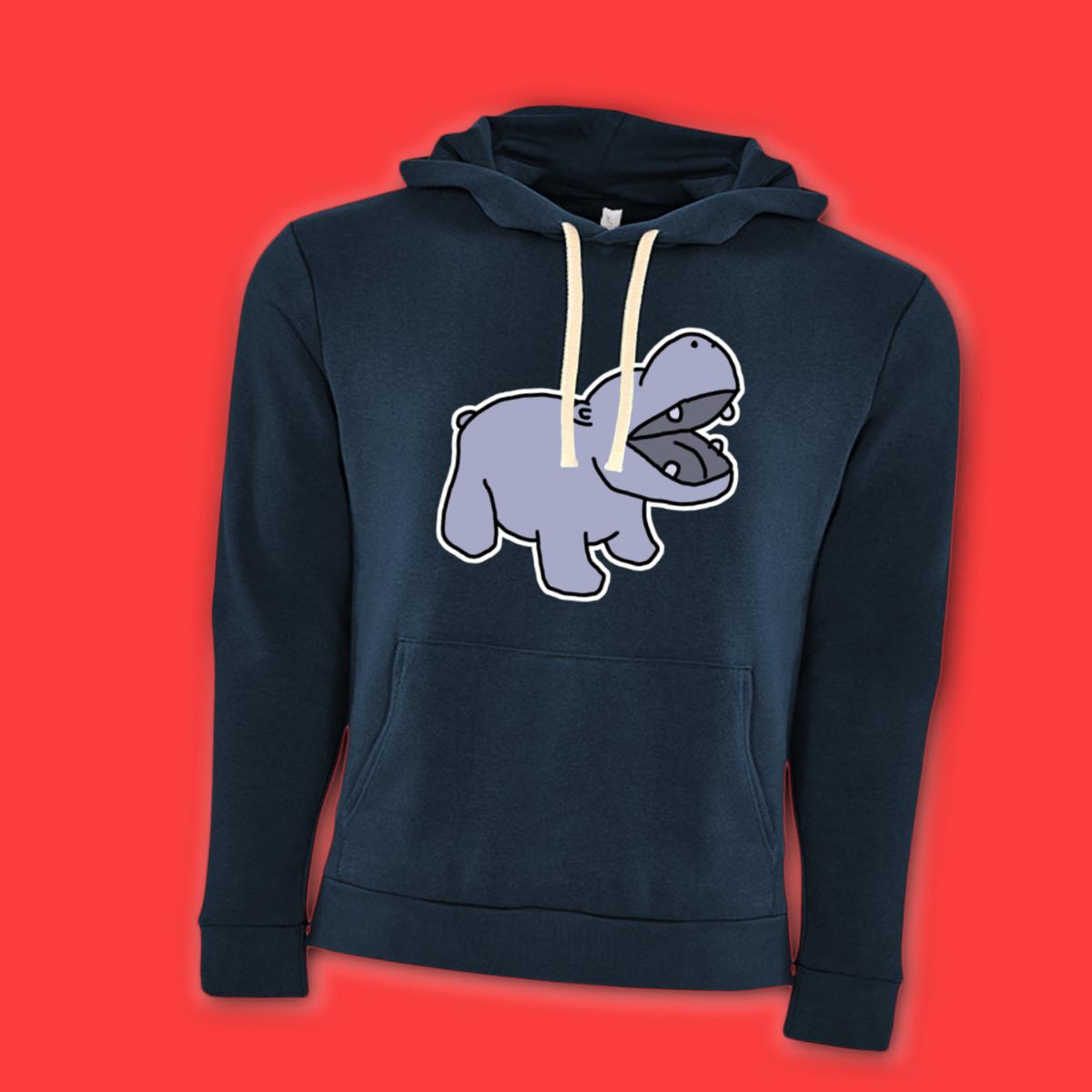 Toy Hippo Unisex Pullover Hoodie