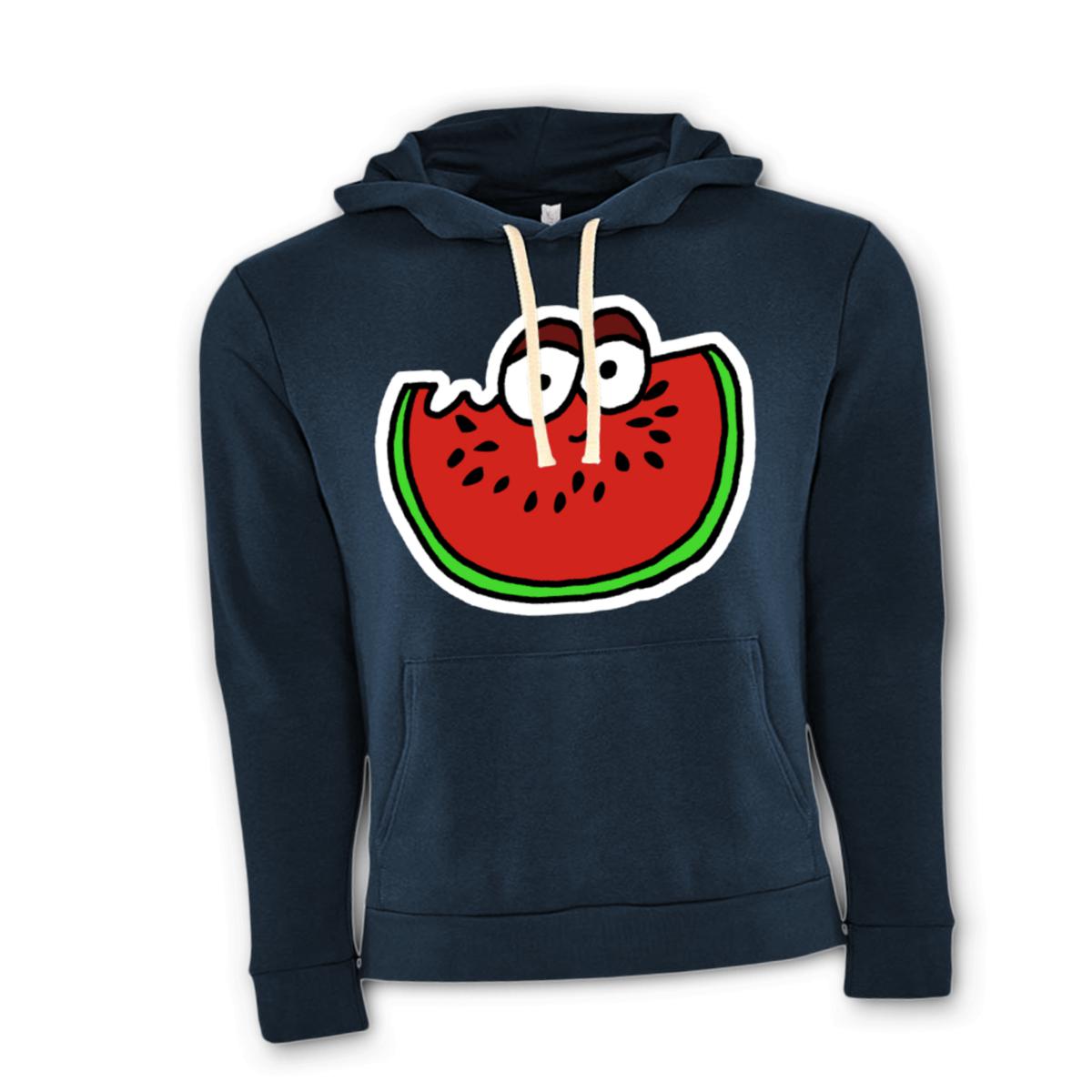 Watermelon Unisex Pullover Hoodie Double Extra Large midnight-navy