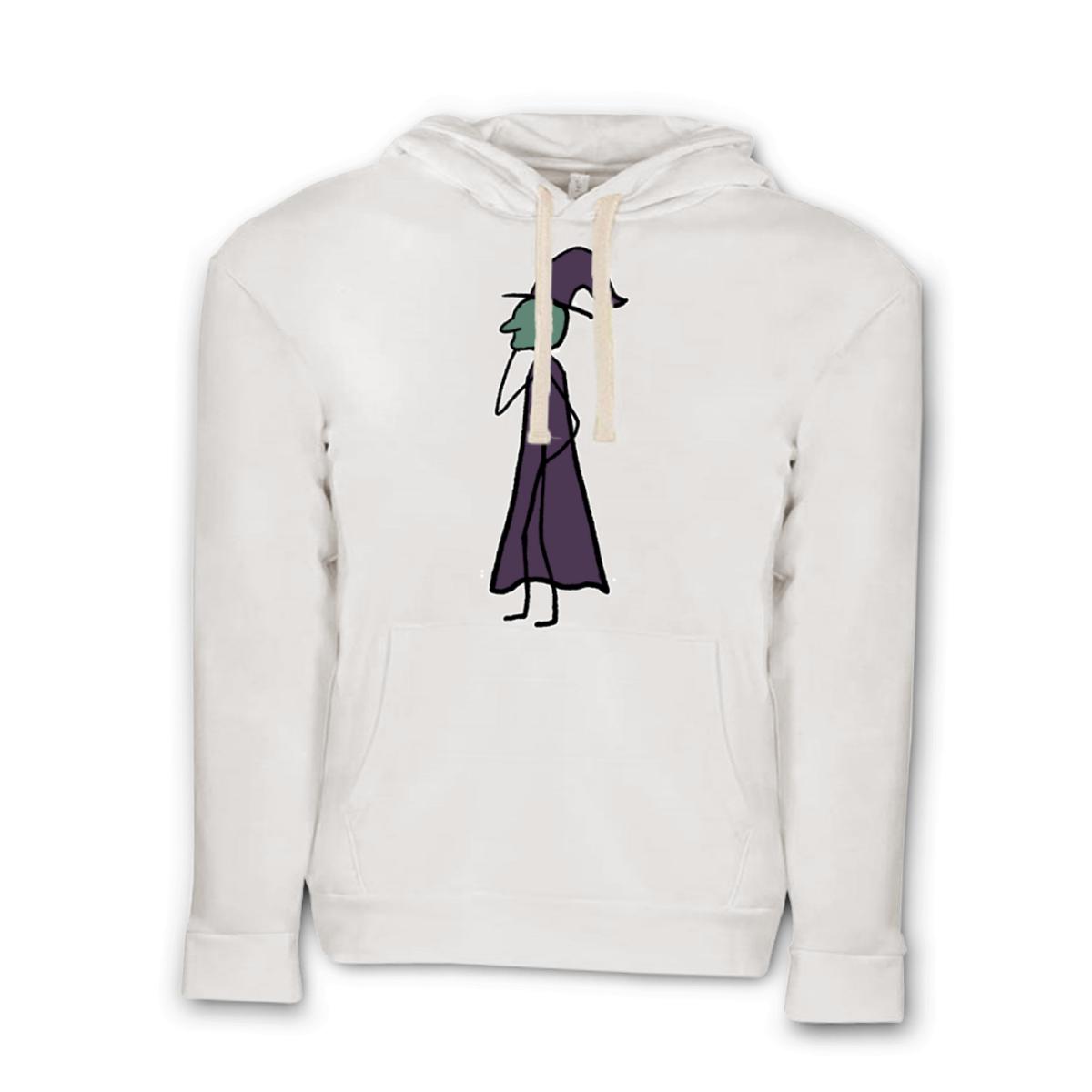 Witch Unisex Pullover Hoodie Double Extra Large white