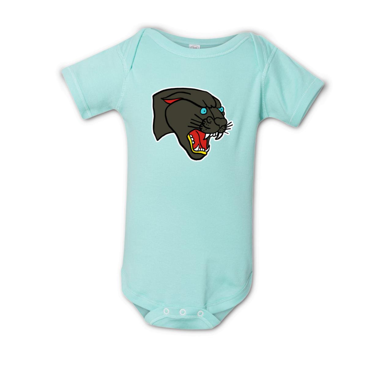 American Traditional Panther Onesie NB chill