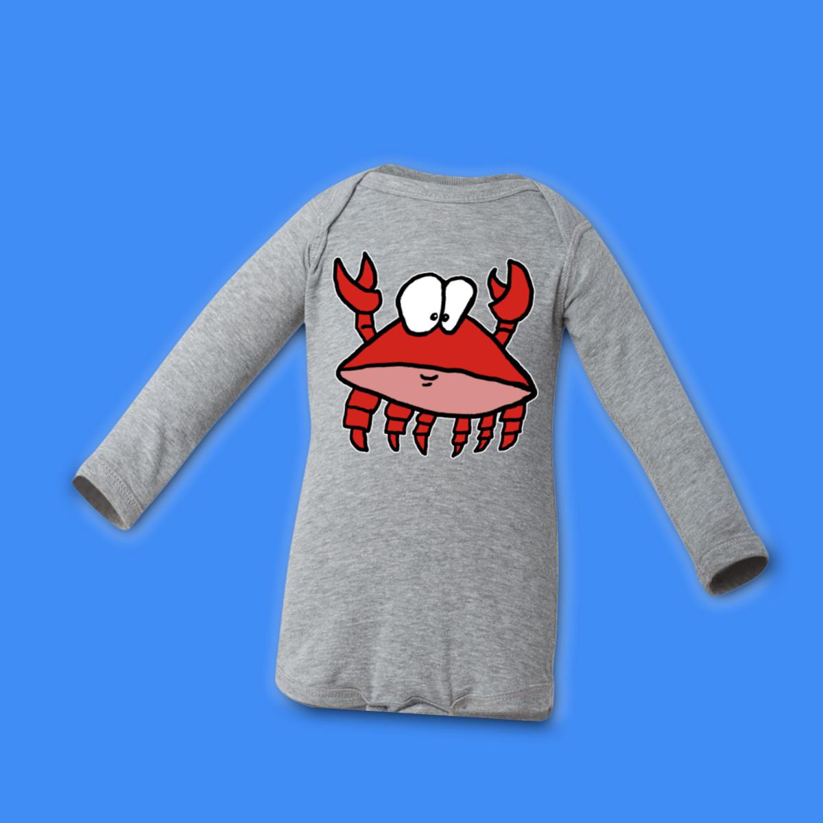 Crab 2.0 Long Sleeve Onesie