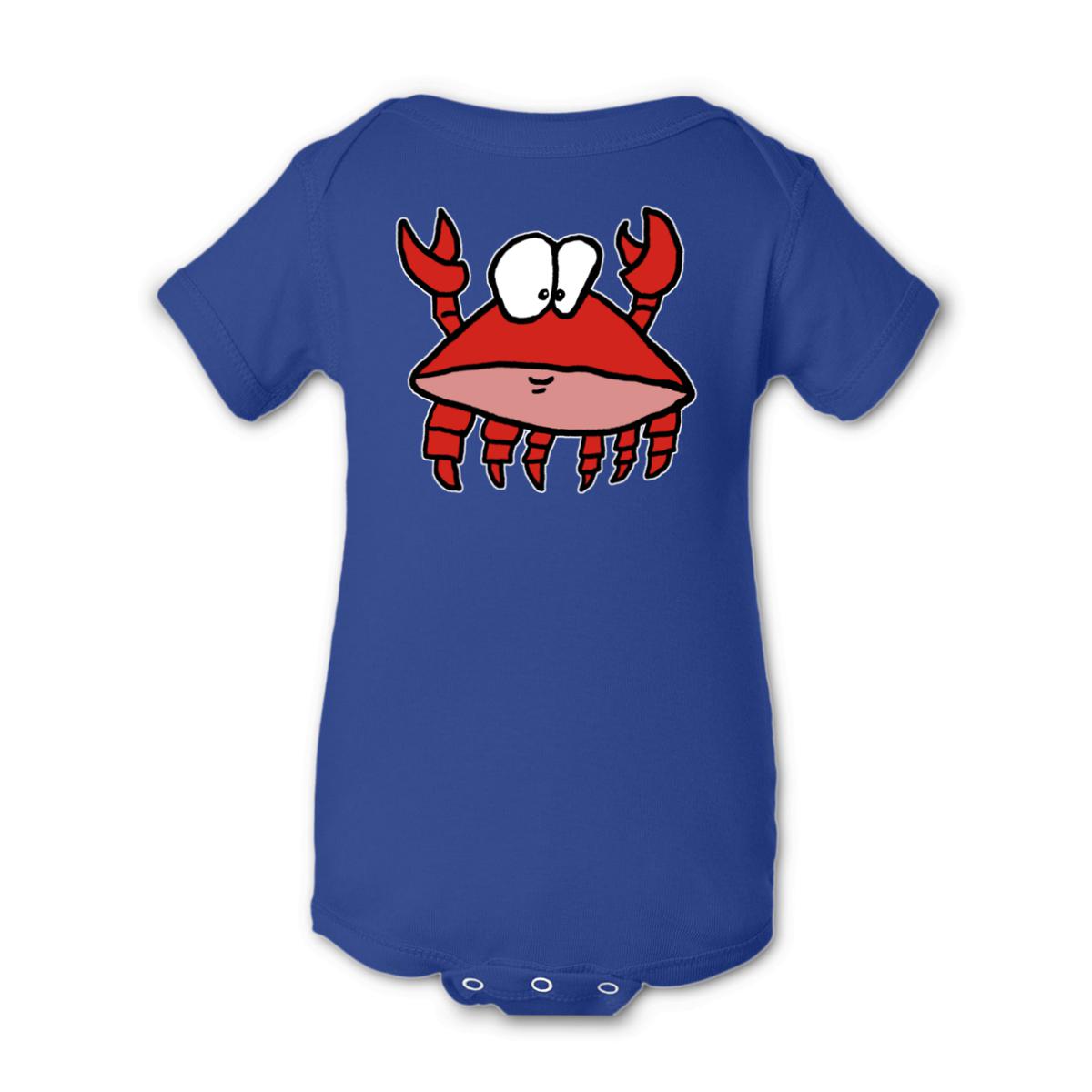 Crab 2.0 Onesie NB royal-blue