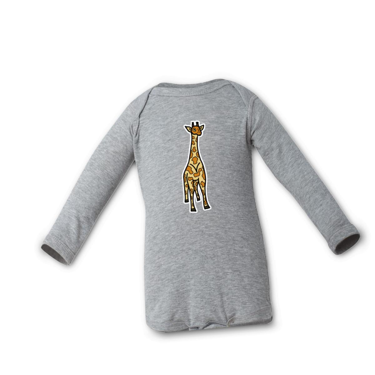 by Toddler Tales Available in 0-18 months sizes Giraffe Full Sleeves Bodysuit