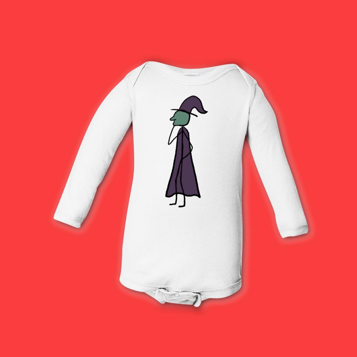 Witch Long Sleeve Onesie