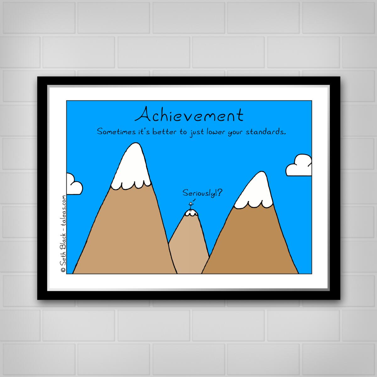 Achievement Demotivational Poster Featured