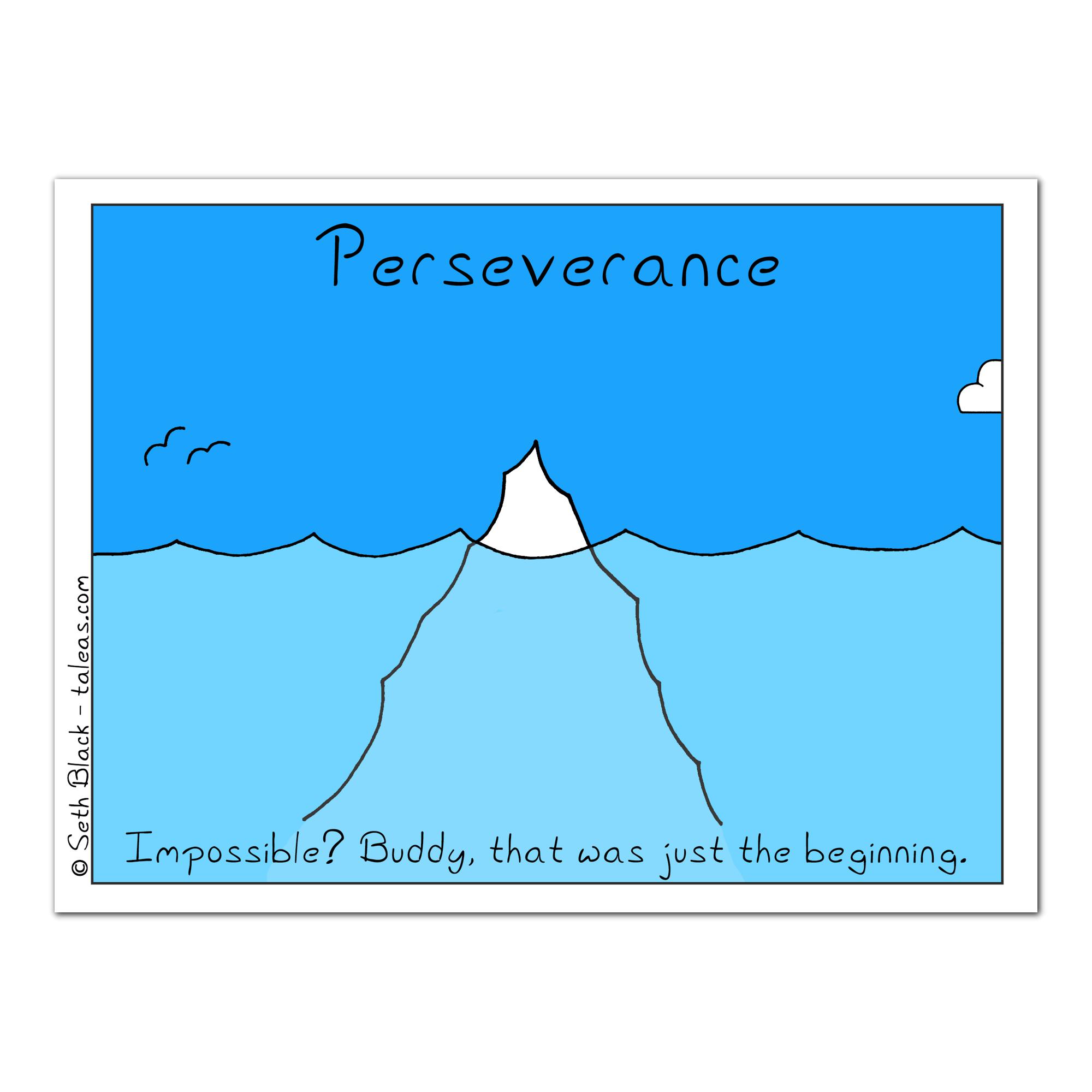 Perseverance Demotivational Poster