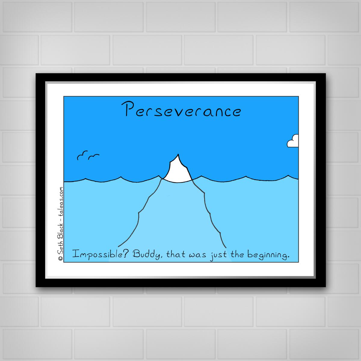 Perseverance Demotivational Poster Featured