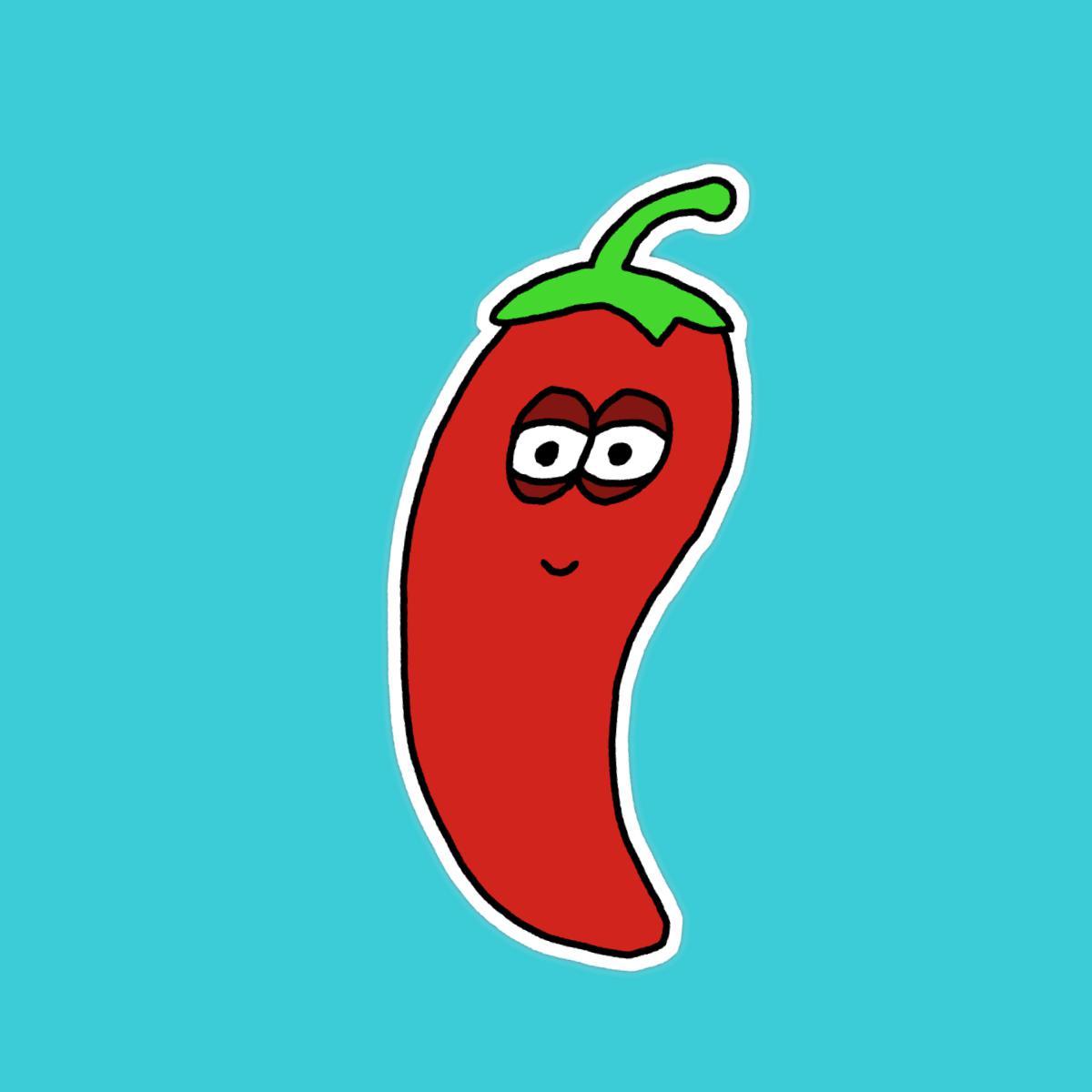 Chili Pepper Sticker
