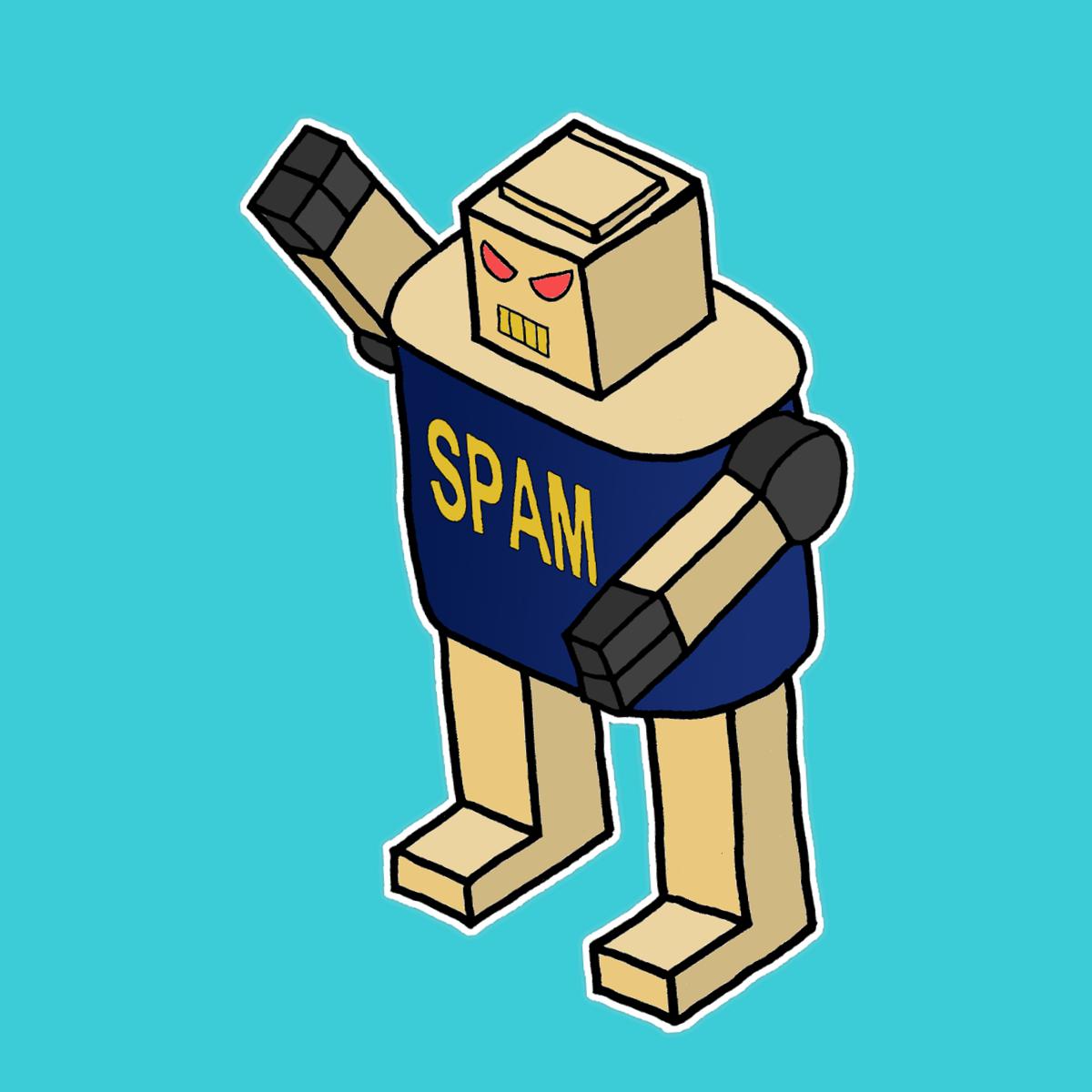Spam Bot Sticker