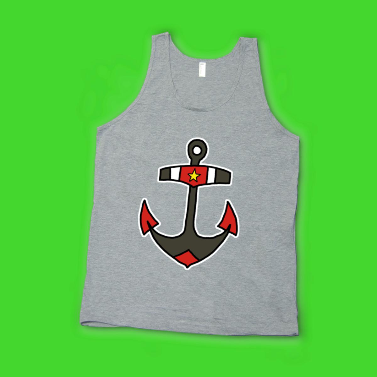 American Traditional Anchor Unisex Tank Top