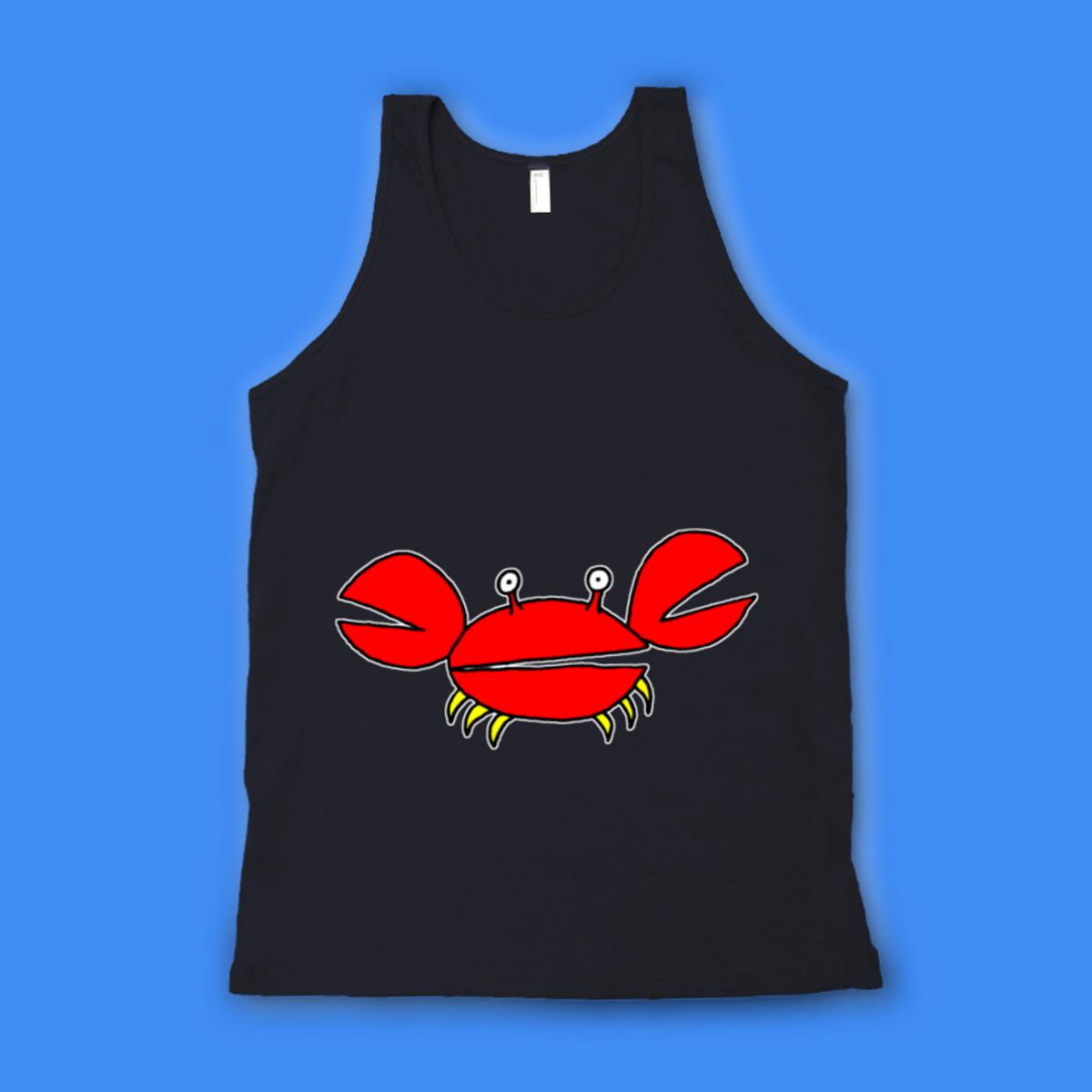 Crab Unisex Tank Top