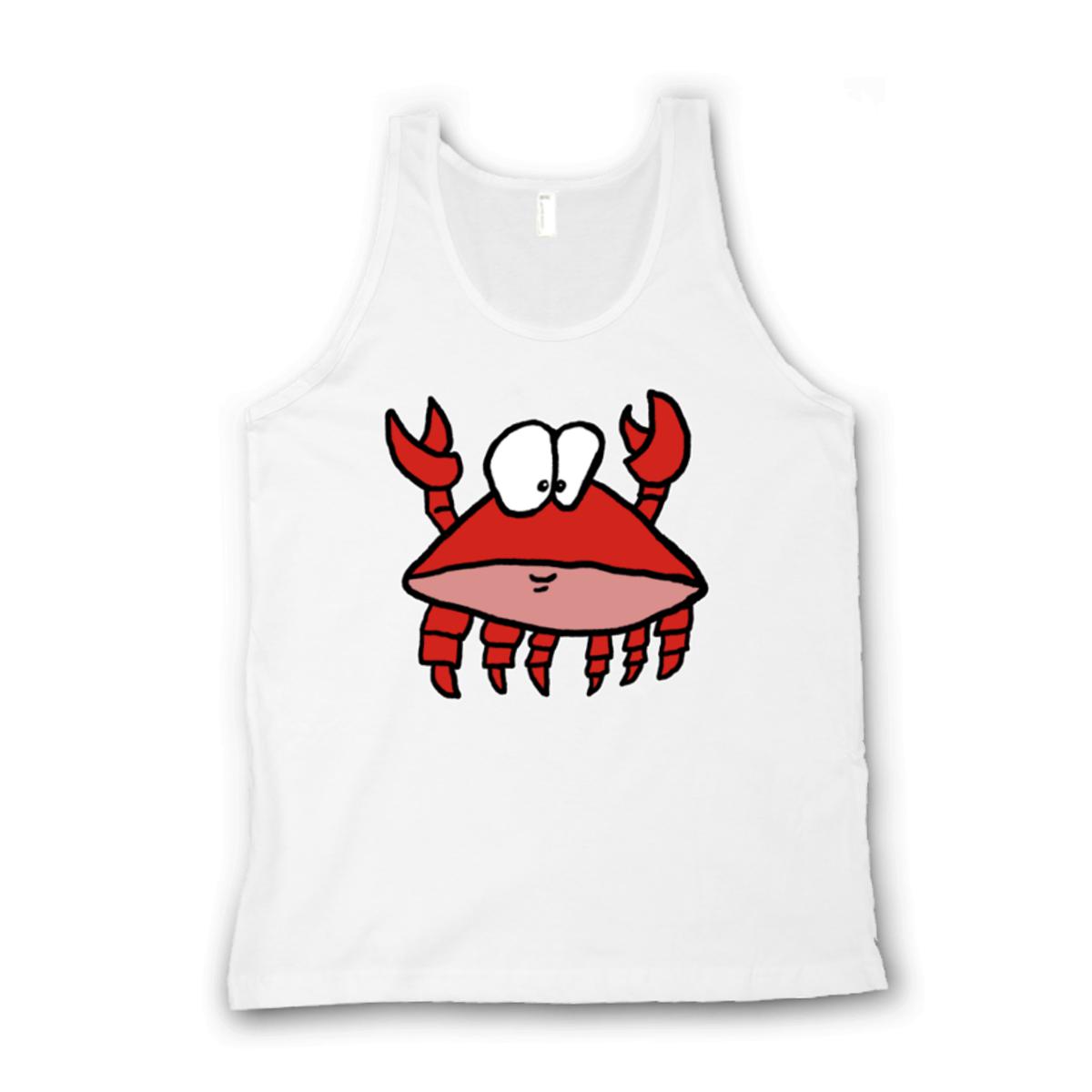 Crab 2.0 Unisex Tank Top Extra Small white