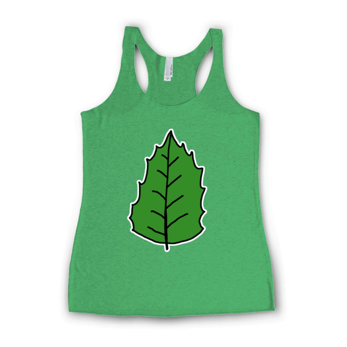 Holly Leaf Ladies' Racerback Tank Extra Small envy-green