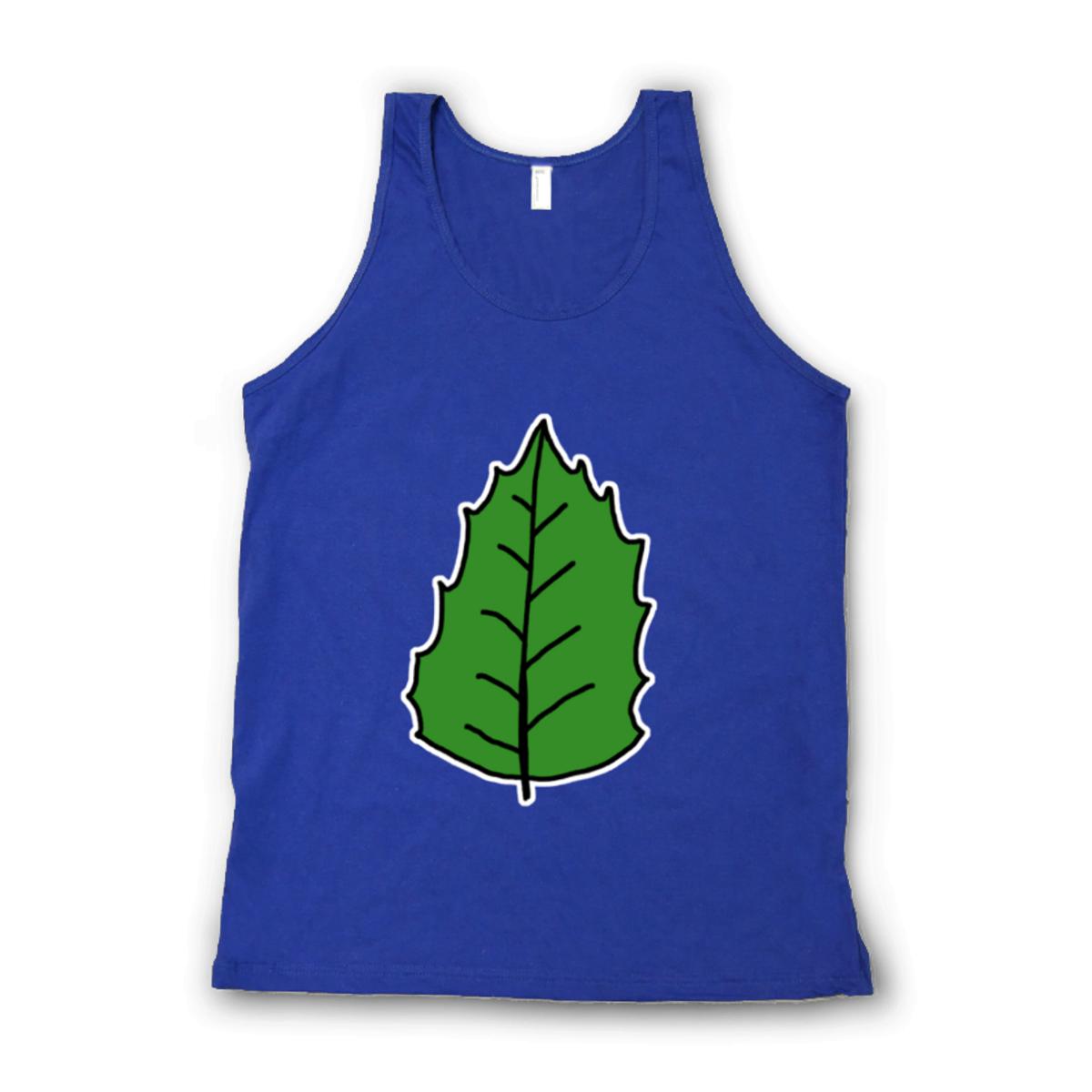 Holly Leaf Unisex Tank Top Extra Small lapis