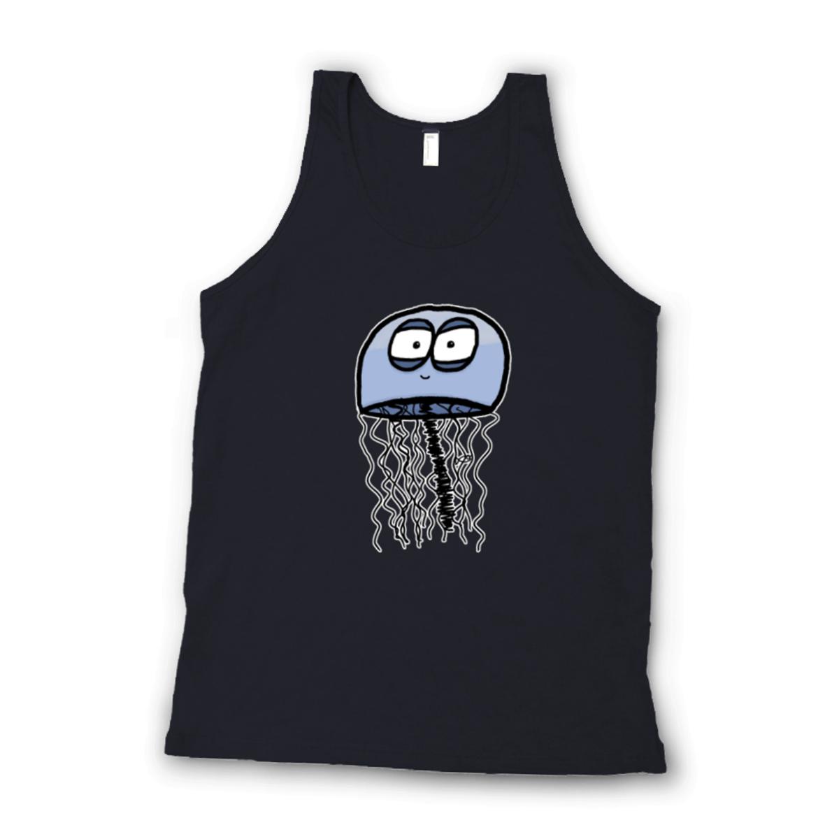 Jelly Fish Unisex Tank Top Double Extra Large black