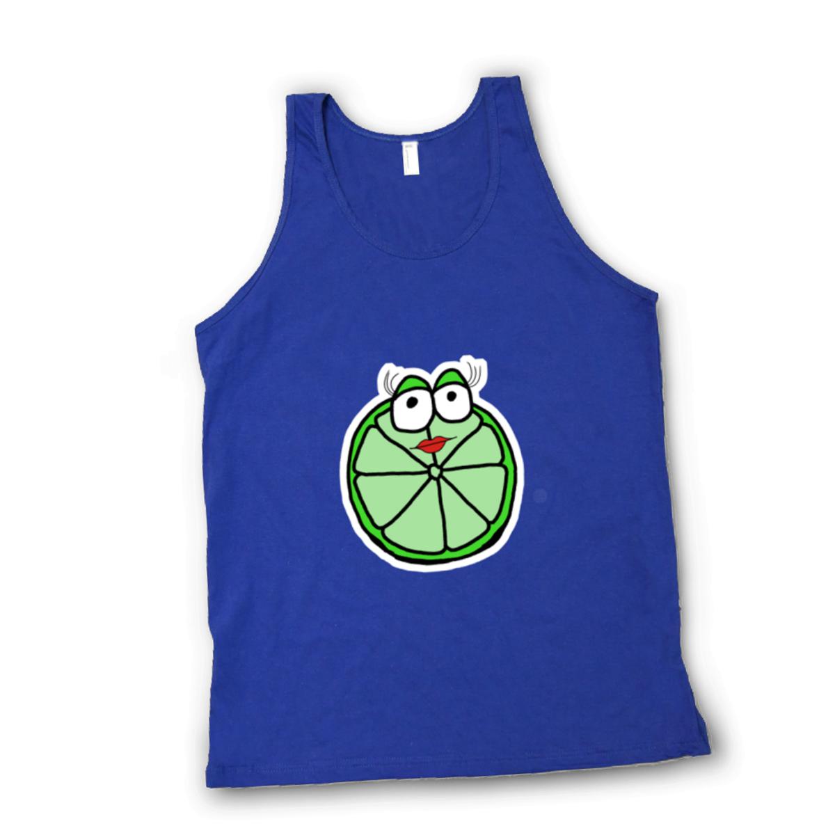 Lime Unisex Tank Top Extra Small lapis