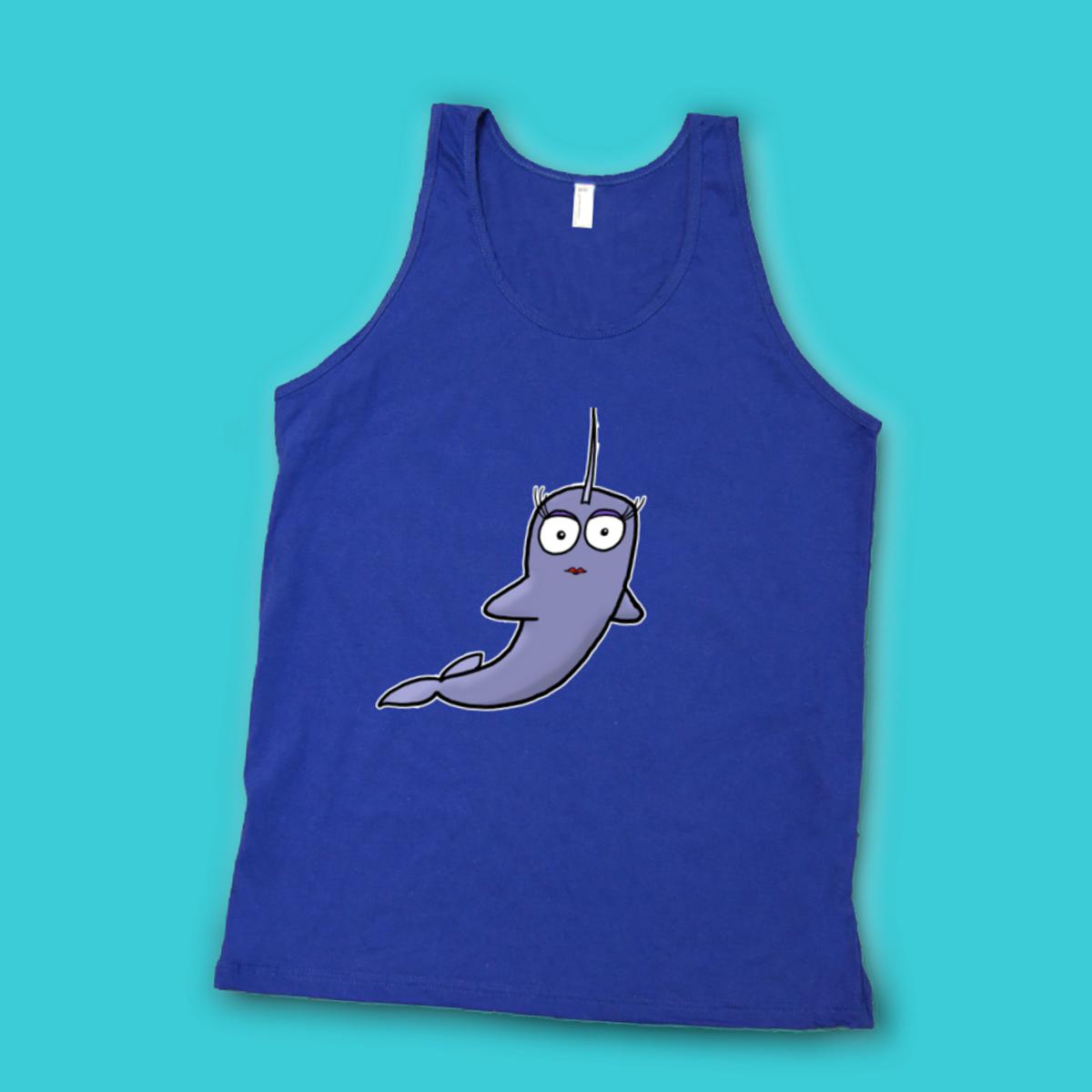 Narwhal Unisex Tank Top