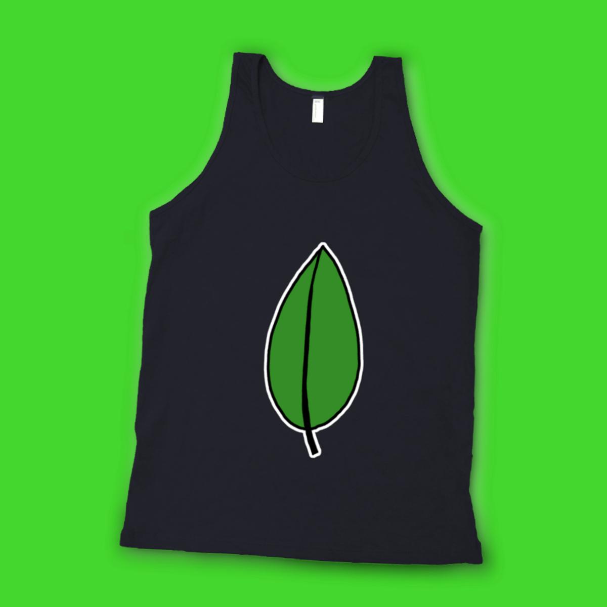 Olive Leaf Unisex Tank Top