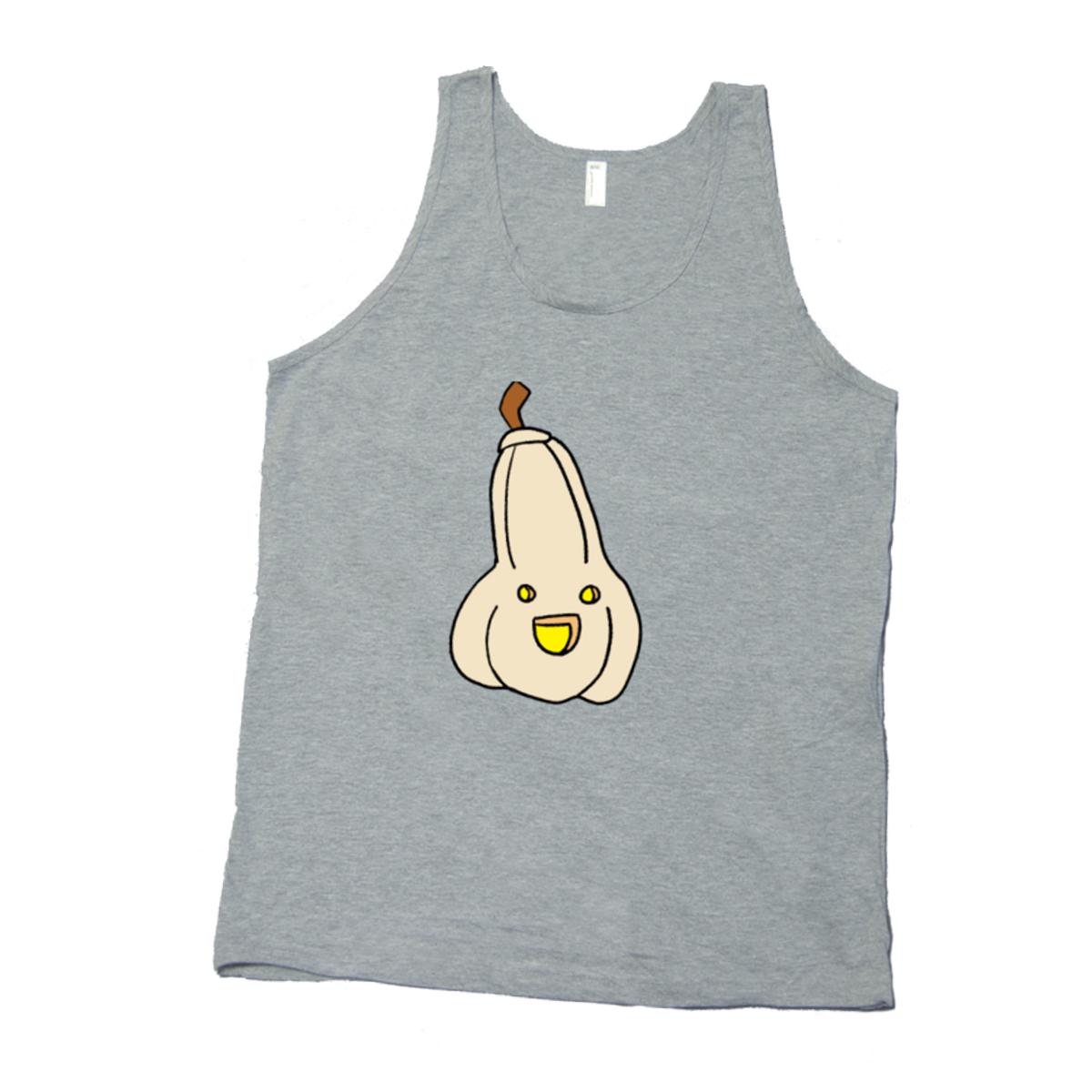The New Guy Unisex Tank Top Large heather-grey