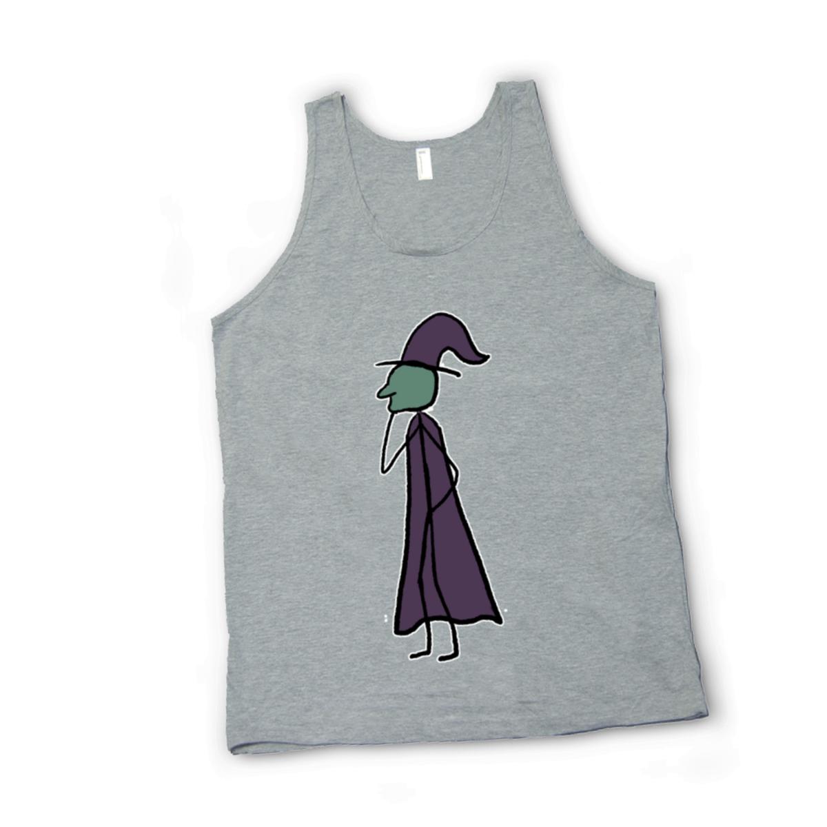 Witch Unisex Tank Top Extra Small heather-grey