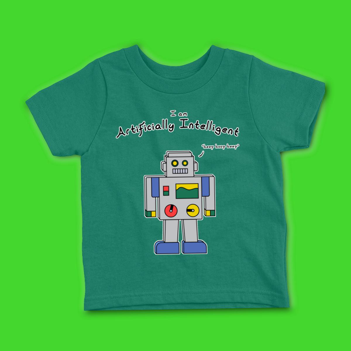 AI Bot Toddler Tee
