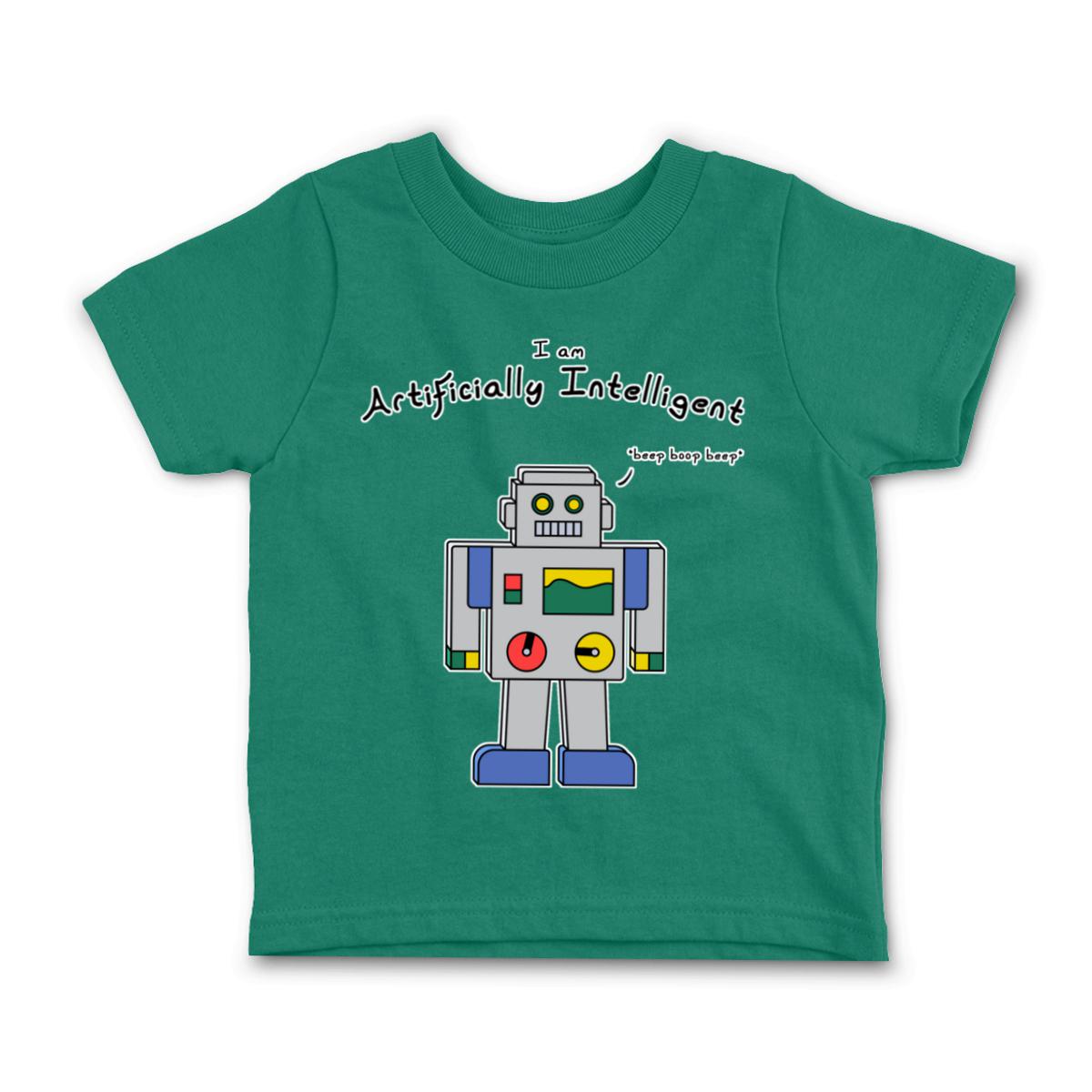 AI Bot Toddler Tee 56T kelly