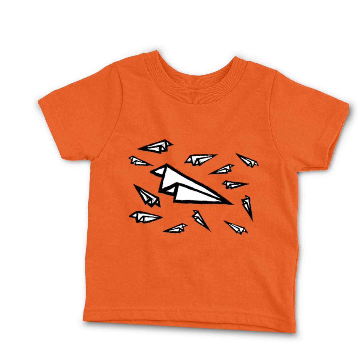 Airplane Frenzy Infant Tee 18M orange